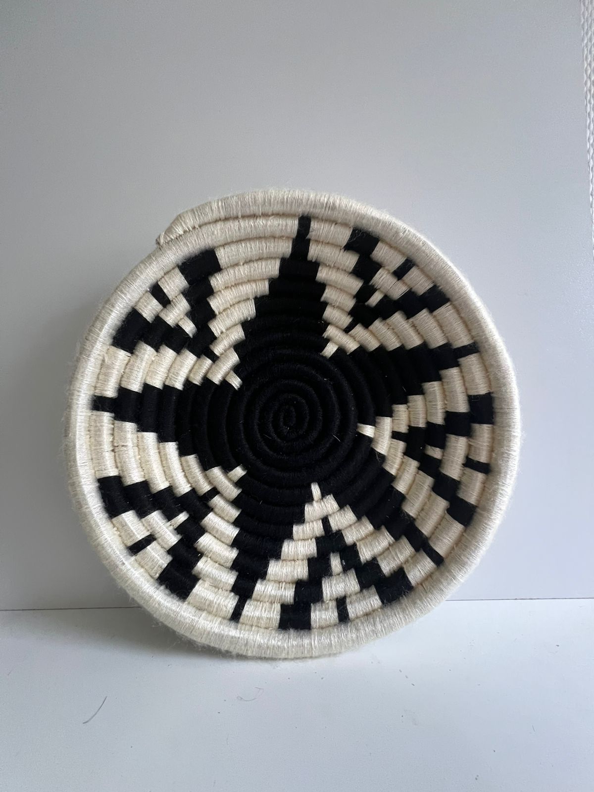 Panier en osier marocain